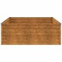 Jardinera acero corten 100x100x36 cm en Macetas y jardineras | Comprar online en Foru.es