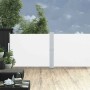 Toldo lateral retráctil para patio color crema 140x1200 cm en Sombrillas | Comprar online en Foru.es