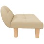 Cama para perros de tela crema 70x52x30 cm de vidaXL, Camas para perros - Ref: Foro24-171932, Precio: 73,43 €, Descuento: %