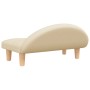 Cama para perros de tela crema 70x52x30 cm de vidaXL, Camas para perros - Ref: Foro24-171932, Precio: 73,43 €, Descuento: %