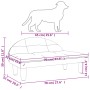 Cama para perros de tela gris oscuro 70x52x30 cm de vidaXL, Camas para perros - Ref: Foro24-171934, Precio: 68,40 €, Descuent...