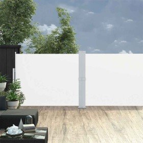 Toldo lateral retráctil para patio color crema 170x1200 cm en Sombrillas | Comprar online en Foru.es