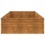 Jardinera acero corten 195x100x36 cm en Macetas y jardineras | Comprar online en Foru.es