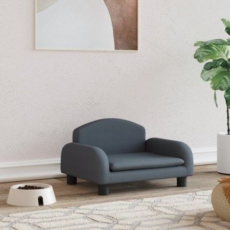 Cama para perros de tela gris oscuro 50x40x30 cm de vidaXL, Camas para perros - Ref: Foro24-171972, Precio: 61,71 €, Descuent...