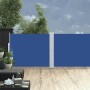 Toldo lateral retráctil para patio azul 170x1200 cm en Sombrillas | Comprar online en Foru.es