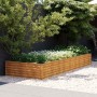 Jardinera acero corten 291x100x36 cm en Macetas y jardineras | Comprar online en Foru.es