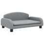 Cama para perros de tela gris claro 70x45x30 cm de vidaXL, Camas para perros - Ref: Foro24-171960, Precio: 78,46 €, Descuento: %