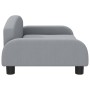 Cama para perros de tela gris claro 70x45x30 cm de vidaXL, Camas para perros - Ref: Foro24-171960, Precio: 78,46 €, Descuento: %