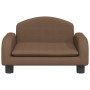 Cama para perros de tela marrón 50x40x30 cm de vidaXL, Camas para perros - Ref: Foro24-171973, Precio: 65,24 €, Descuento: %