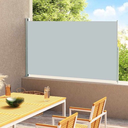 Toldo lateral retráctil de jardín gris 180x300 cm en Sombrillas | Comprar online en Foru.es