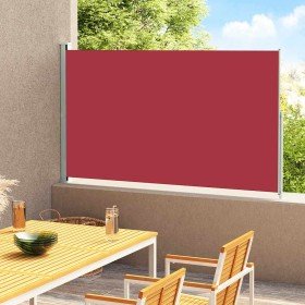 Toldo lateral retráctil de jardín rojo 180x300 cm en Sombrillas | Comprar online en Foru.es