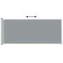 Toldo lateral retráctil de jardín gris 180x500 cm en Sombrillas | Comprar online en Foru.es