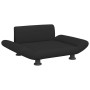 Cama para perros de tela negra 70x45x28 cm de vidaXL, Camas para perros - Ref: Foro24-172000, Precio: 70,14 €, Descuento: %
