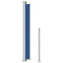 Toldo lateral retráctil de jardín azul 180x500 cm en Sombrillas | Comprar online en Foru.es