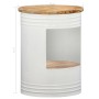 Mesa de centro de madera maciza de mango 43x55 cm de vidaXL, Mesas de centro - Ref: Foro24-287488, Precio: 152,07 €, Descuent...
