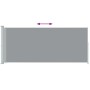 Toldo lateral retráctil para patio gris 200x500 cm en Sombrillas | Comprar online en Foru.es