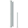 Toldo lateral retráctil para patio gris 200x500 cm en Sombrillas | Comprar online en Foru.es