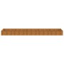Jardinera acero corten 482x100x36 cm en Macetas y jardineras | Comprar online en Foru.es