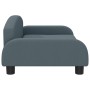 Sofá para niños de tela gris oscuro 70x45x30 cm de vidaXL, Mobiliario para bebés y niños pequeños - Ref: Foro24-3196359, Prec...