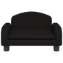 Sofá para niños de tela negro 50x40x30 cm de vidaXL, Mobiliario para bebés y niños pequeños - Ref: Foro24-3196373, Precio: 65...