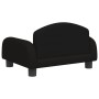 Sofá para niños de tela negro 50x40x30 cm de vidaXL, Mobiliario para bebés y niños pequeños - Ref: Foro24-3196373, Precio: 65...