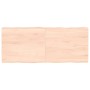 Tablero de mesa madera maciza borde natural 120x50x(2-6) cm de vidaXL, Tableros para mesas - Ref: Foro24-363893, Precio: 42,3...