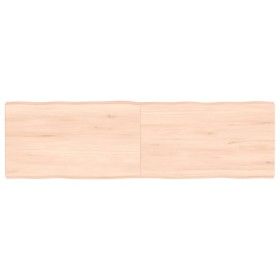 Tablero de mesa madera maciza borde natural 140x40x(2-4) cm de vidaXL, Tableros para mesas - Ref: Foro24-363896, Precio: 49,2...