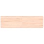 Tablero de mesa madera maciza borde natural 140x40x(2-4) cm de vidaXL, Tableros para mesas - Ref: Foro24-363896, Precio: 49,2...