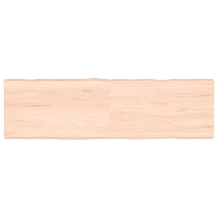 Tablero de mesa madera maciza borde natural 140x40x(2-6) cm de vidaXL, Tableros para mesas - Ref: Foro24-363897, Precio: 42,3...