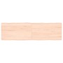 Tablero de mesa madera maciza borde natural 140x40x(2-6) cm de vidaXL, Tableros para mesas - Ref: Foro24-363897, Precio: 42,3...