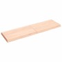 Tablero de mesa madera maciza borde natural 140x40x(2-6) cm de vidaXL, Tableros para mesas - Ref: Foro24-363897, Precio: 42,3...