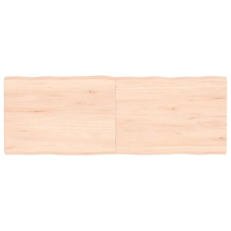 Tablero de mesa madera maciza borde natural 140x50x(2-4) cm de vidaXL, Tableros para mesas - Ref: Foro24-363898, Precio: 41,0...