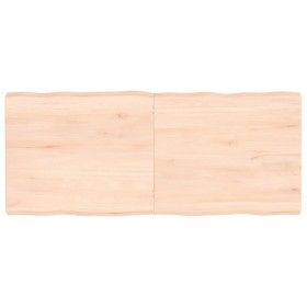Tablero de mesa madera maciza borde natural 140x60x(2-6) cm de vidaXL, Tableros para mesas - Ref: Foro24-363901, Precio: 123,...