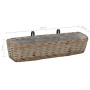 Jardinera de balcón 2 uds mimbre con forro de PE 80 cm de vidaXL, Maceteros y jardineras - Ref: Foro24-287642, Precio: 60,50 ...