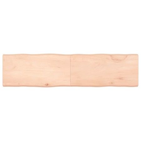 Tablero de mesa madera maciza borde natural 160x40x(2-6) cm de vidaXL, Tableros para mesas - Ref: Foro24-363903, Precio: 47,8...