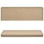 Alfombras de peldaños de escalera 15 uds gris topo 65x21x4 cm de vidaXL, Alfombrillas para escalones - Ref: Foro24-134573, Pr...