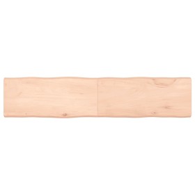 Tablero de mesa madera maciza borde natural 180x40x(2-6) cm de vidaXL, Tableros para mesas - Ref: Foro24-363909, Precio: 75,1...