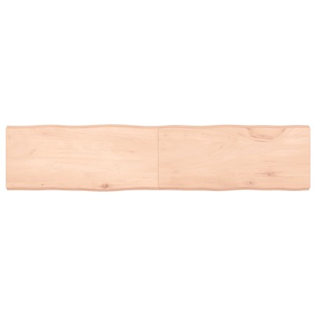 Tablero de mesa madera maciza borde natural 180x40x(2-6) cm de vidaXL, Tableros para mesas - Ref: Foro24-363909, Precio: 75,1...