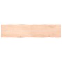 Tablero de mesa madera maciza borde natural 180x40x(2-6) cm de vidaXL, Tableros para mesas - Ref: Foro24-363909, Precio: 75,1...