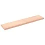 Massivholz Tischplatte mit natürlichem Rand 180x40x(2-6) cm von vidaXL, Tischplatten - Ref: Foro24-363909, Preis: 75,19 €, Ra...