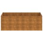Jardinera de acero corten 196x100x69 cm en Macetas y jardineras | Comprar online en Foru.es
