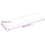 Tablero de mesa madera maciza borde natural 180x60x(2-6) cm de vidaXL, Tableros para mesas - Ref: Foro24-363913, Precio: 69,7...