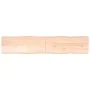 Tablero de mesa madera maciza borde natural 200x40x(2-4) cm de vidaXL, Tableros para mesas - Ref: Foro24-363914, Precio: 68,3...