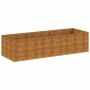 Jardinera de acero corten 290x100x69 cm en Macetas y jardineras | Comprar online en Foru.es