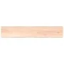 Tablero de mesa madera maciza borde natural 220x40x(2-4) cm de vidaXL, Tableros para mesas - Ref: Foro24-363920, Precio: 50,5...