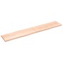 Tablero de mesa madera maciza borde natural 220x40x(2-4) cm de vidaXL, Tableros para mesas - Ref: Foro24-363920, Precio: 50,5...