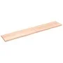 Tablero de mesa madera maciza borde natural 220x40x(2-4) cm de vidaXL, Tableros para mesas - Ref: Foro24-363920, Precio: 50,5...