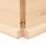 Tablero de mesa madera maciza borde natural 220x40x(2-4) cm de vidaXL, Tableros para mesas - Ref: Foro24-363920, Precio: 50,5...