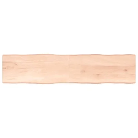Tablero de mesa madera maciza borde natural 220x50x(2-4) cm de vidaXL, Tableros para mesas - Ref: Foro24-363922, Precio: 87,5...