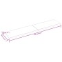 Tablero de mesa madera maciza borde natural 220x50x(2-4) cm de vidaXL, Tableros para mesas - Ref: Foro24-363922, Precio: 87,5...